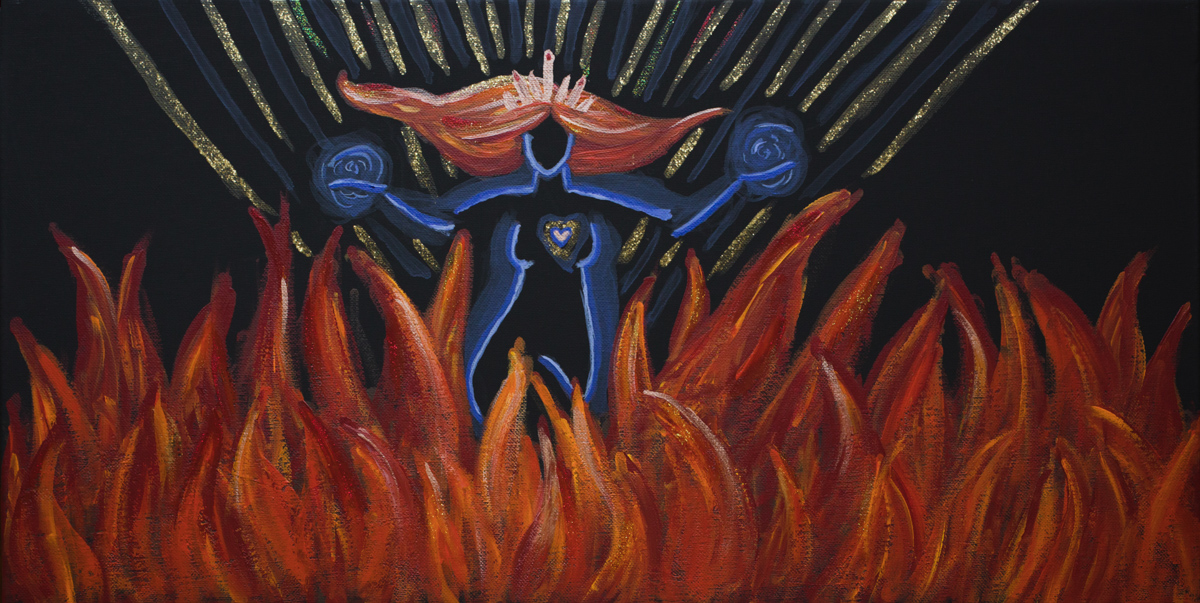goddess painting inspirational artist painter connecticut